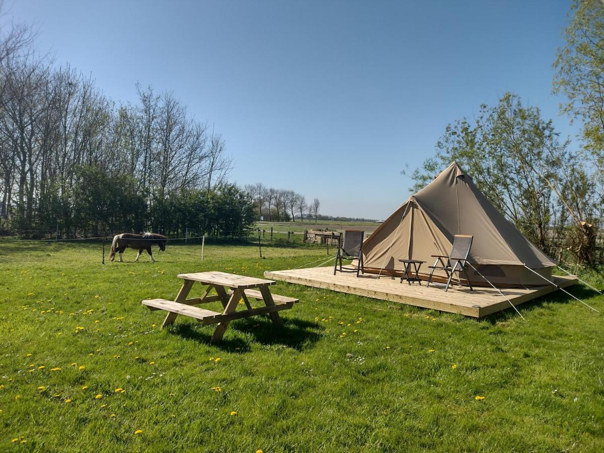 Grytmanshoeve, Vakantiehuis Met Glamping Bed & Breakfast Niawier Exterior photo